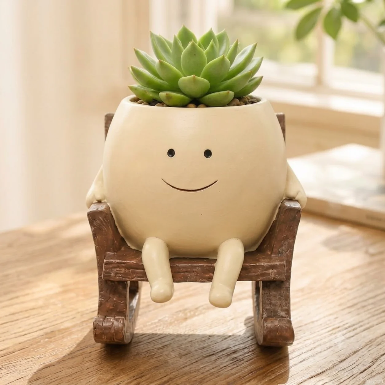 Rocking Chair Flower Pot