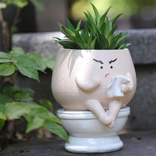 Angry Toilet Pot